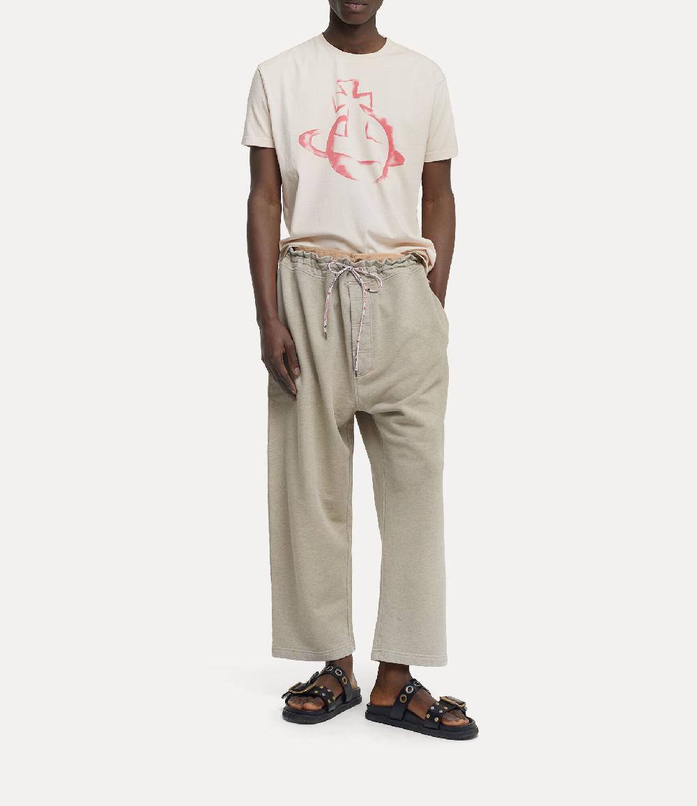 Andreas Kronthaler For Vivienne Westwood Stencil Orb Classic T-shirt BEIGE