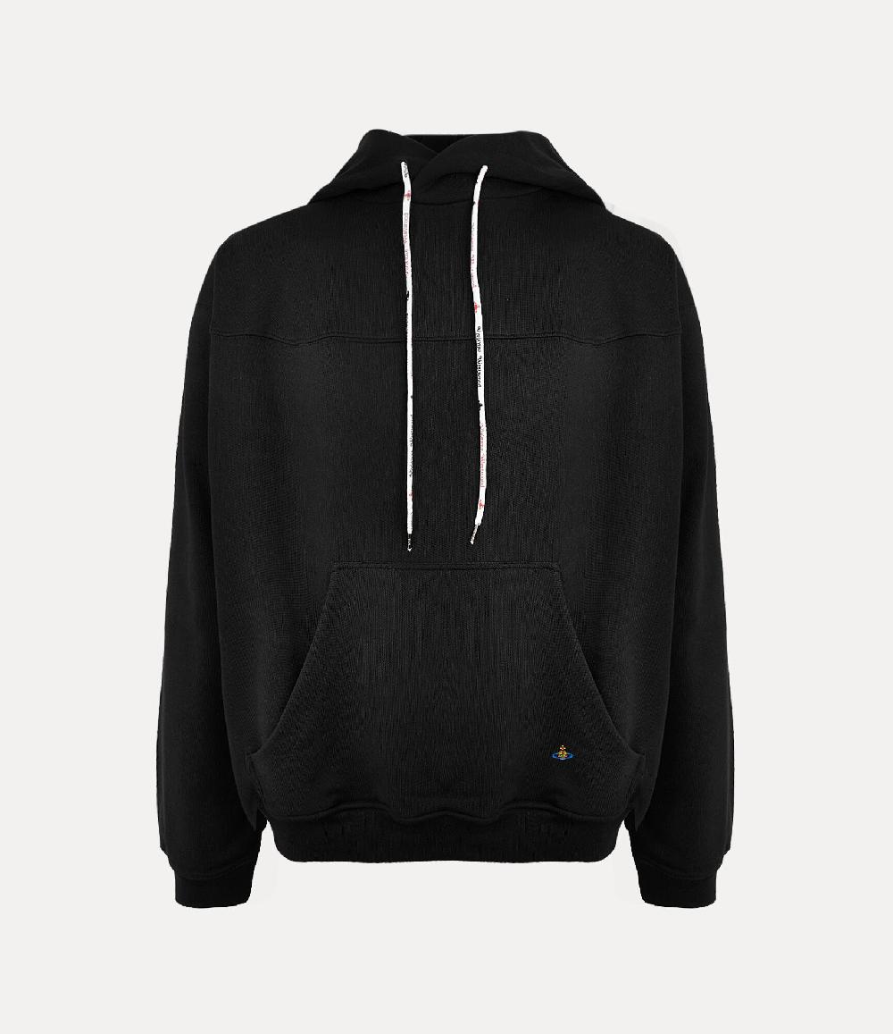 andreas kronthaler for vivienne westwood Stencil Orb Fresh Hoodie BLACK