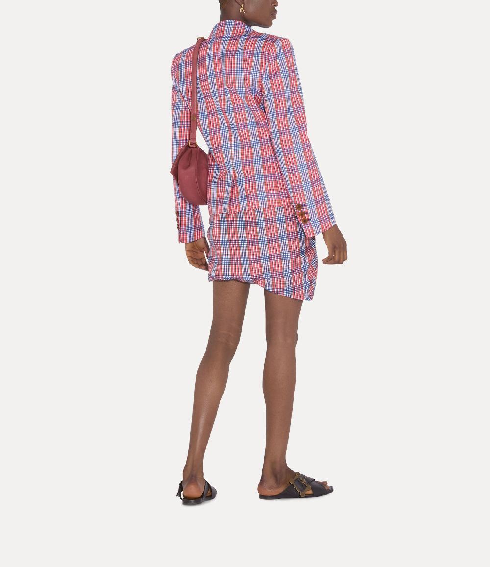 Andreas Kronthaler For Vivienne Westwood Stewart Jacket RED/BLUE