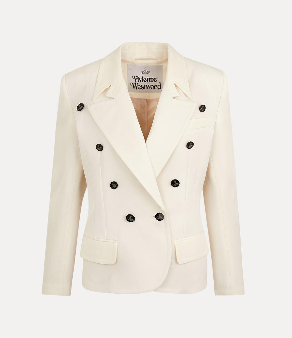 andreas kronthaler for vivienne westwood Stewart Jacket WHITE