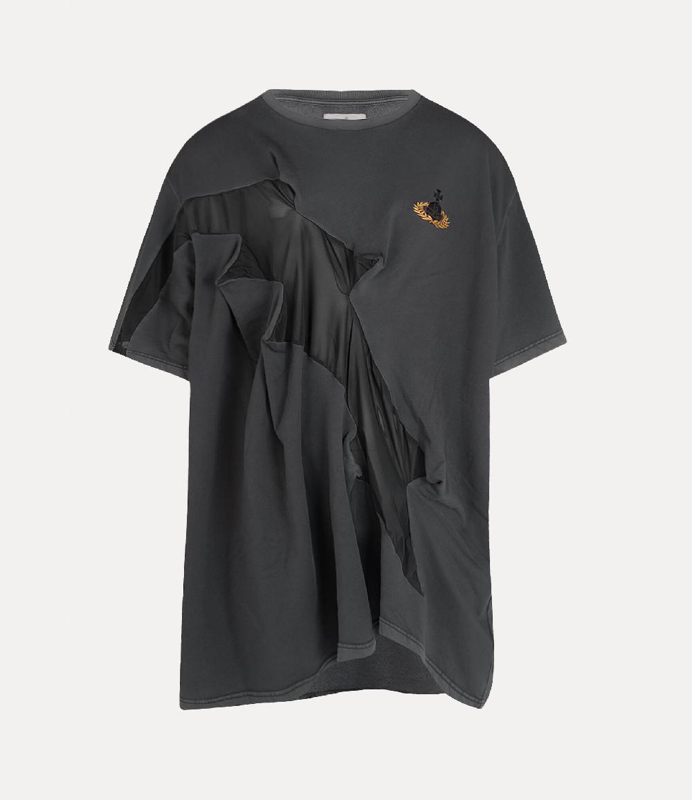 andreas kronthaler for vivienne westwood Strauss T-shirt GREY OVERDYE