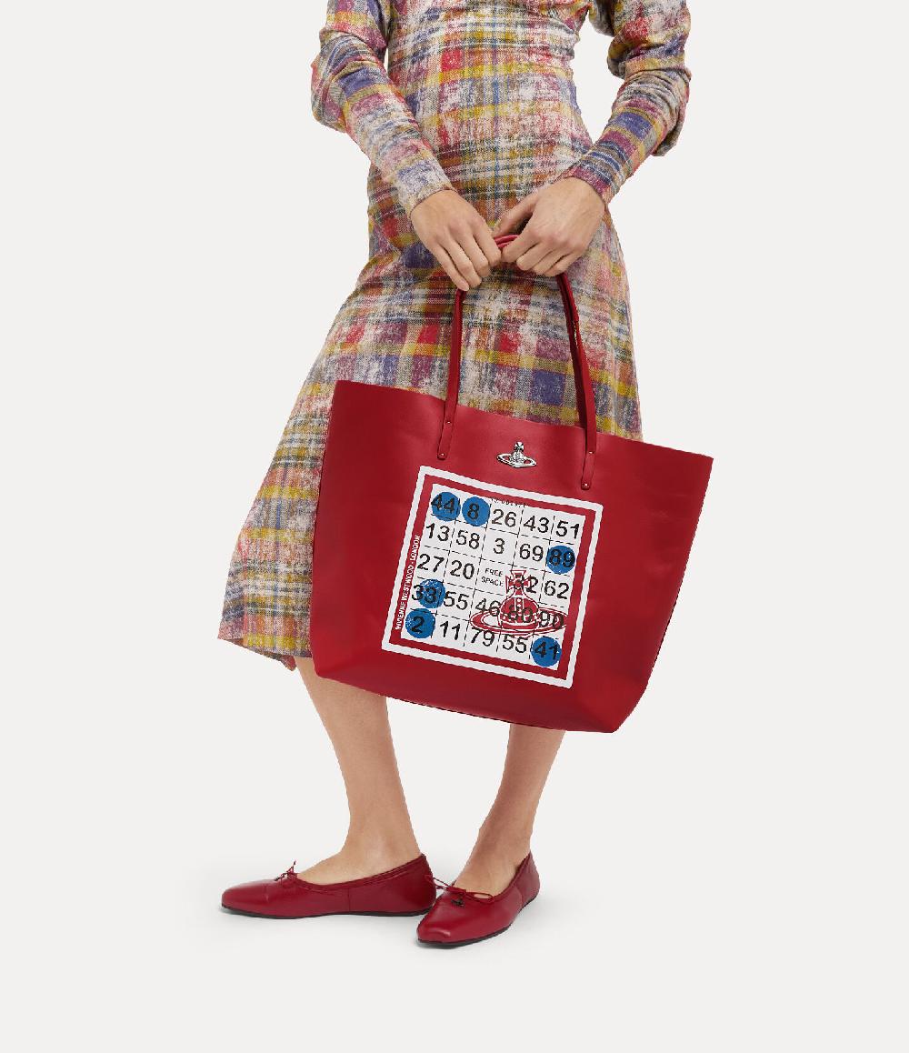 Andreas Kronthaler For Vivienne Westwood Studio Large Shopper ECRU/ORB PRINT