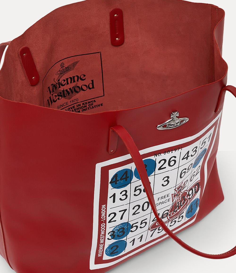 Andreas Kronthaler For Vivienne Westwood Studio Large Shopper ECRU/ORB PRINT