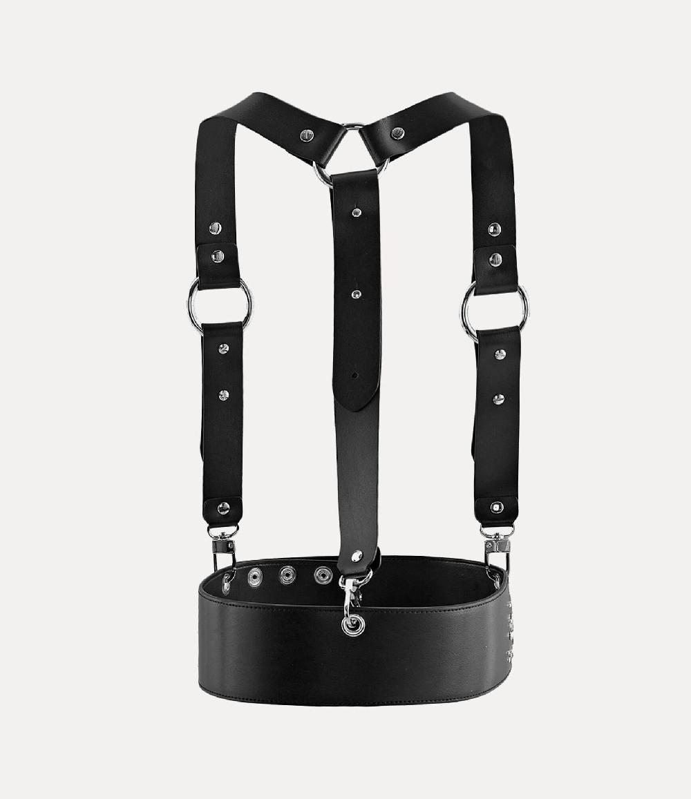Andreas Kronthaler For Vivienne Westwood Studs Harness BLACK