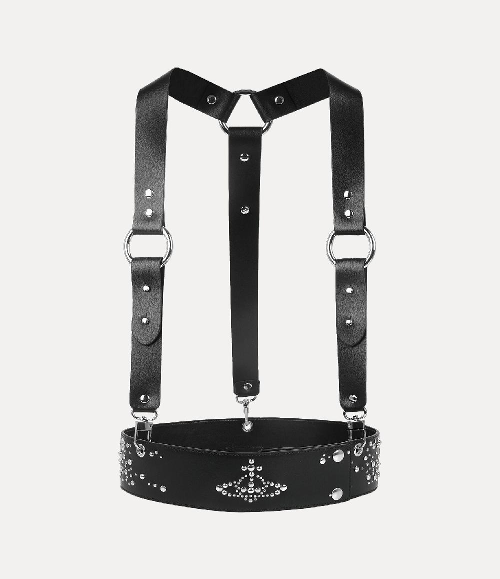 andreas kronthaler for vivienne westwood Studs Harness BLACK