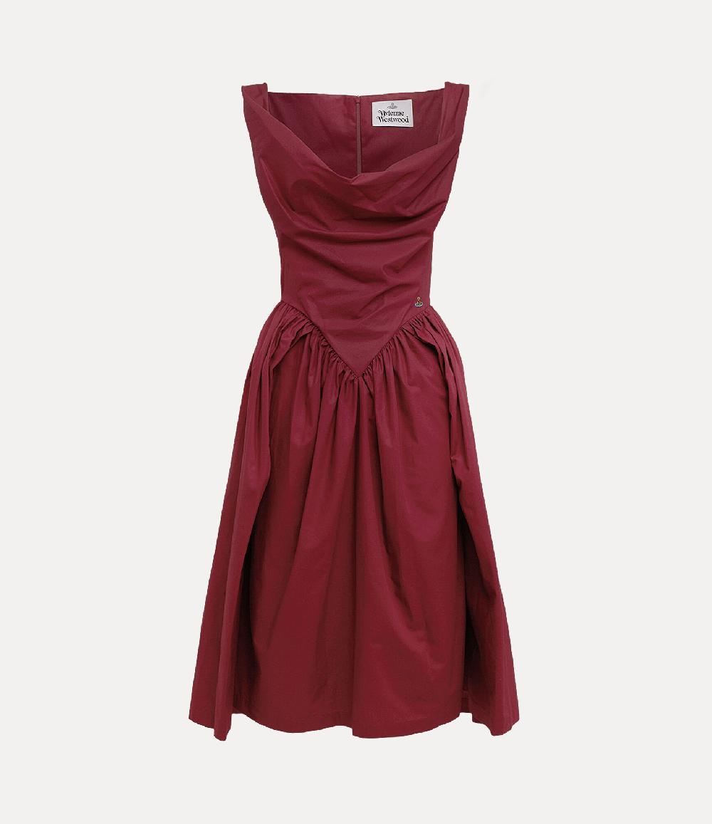 andreas kronthaler for vivienne westwood Sunday Dress CARMINE
