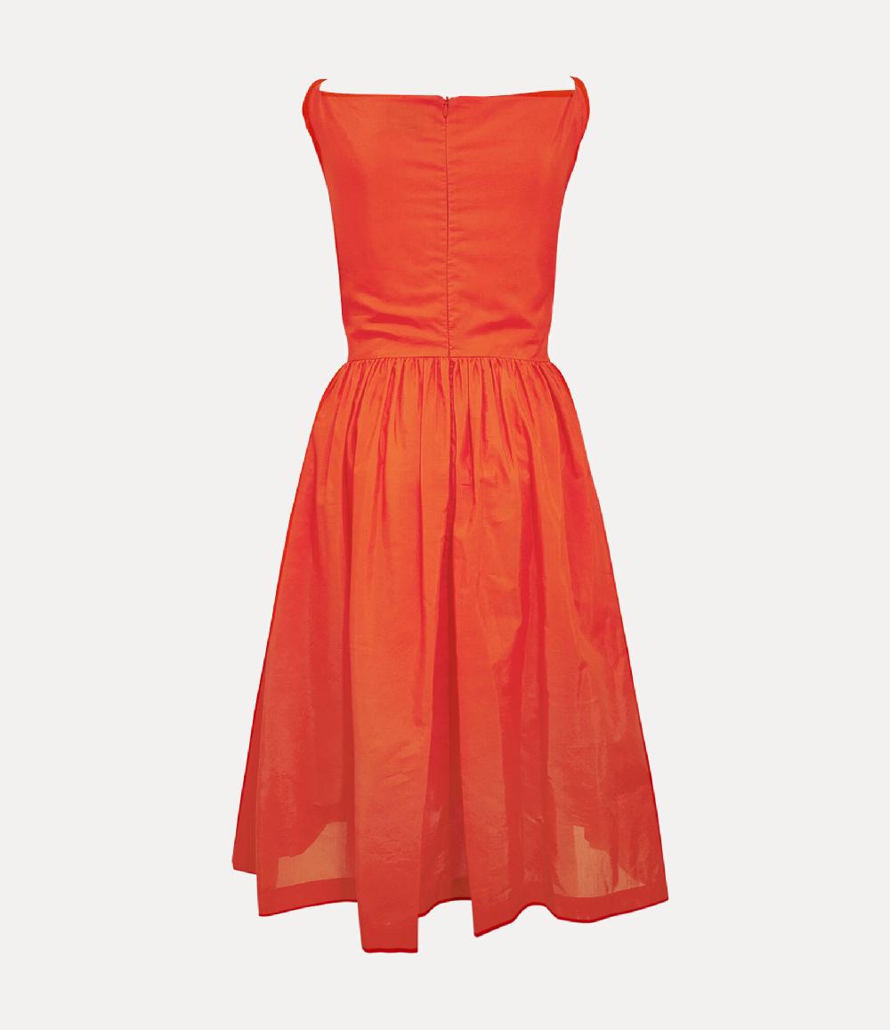 Andreas Kronthaler For Vivienne Westwood Sunday Dress ORANGE