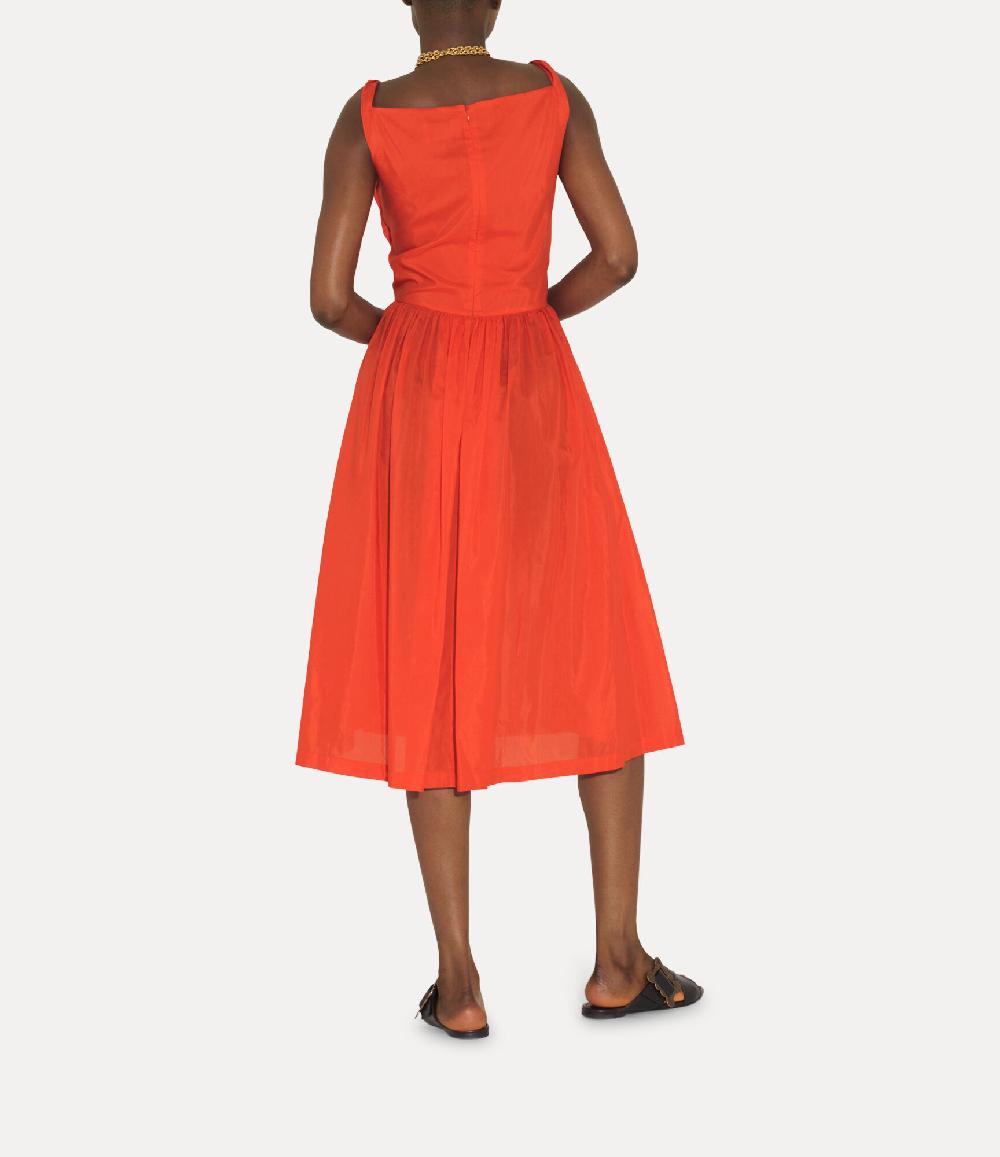 Andreas Kronthaler For Vivienne Westwood Sunday Dress ORANGE