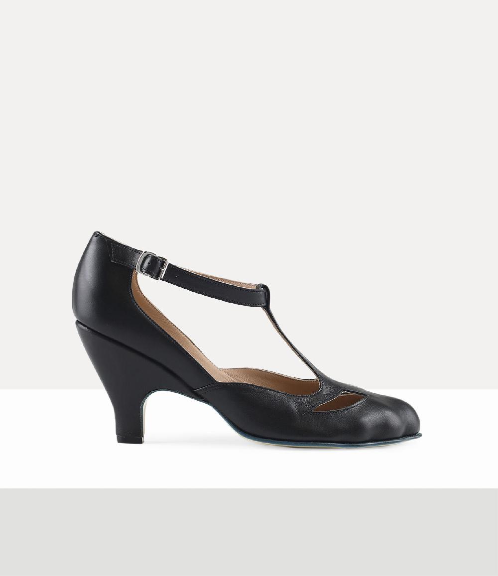 andreas kronthaler for vivienne westwood T-bar Shoe BLACK