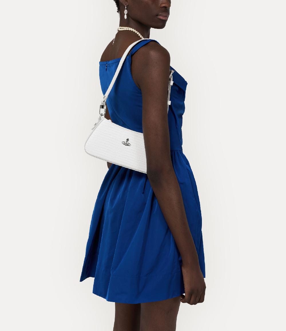 Andreas Kronthaler For Vivienne Westwood Tasha Shoulder Phone Bag WHITE