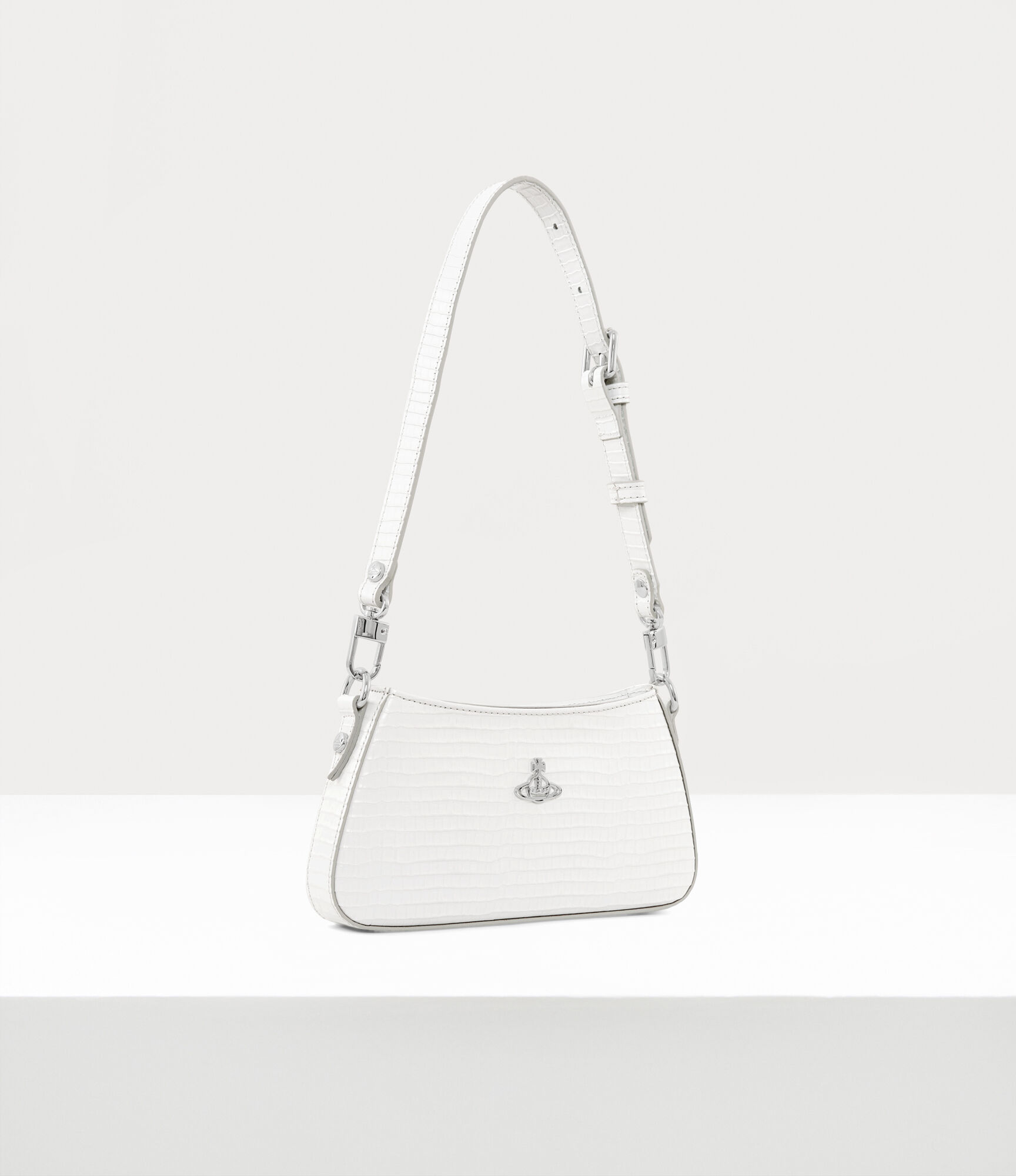 Andreas Kronthaler For Vivienne Westwood Tasha Shoulder Phone Bag WHITE