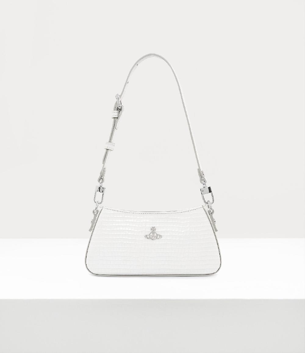 andreas kronthaler for vivienne westwood Tasha Shoulder Phone Bag WHITE