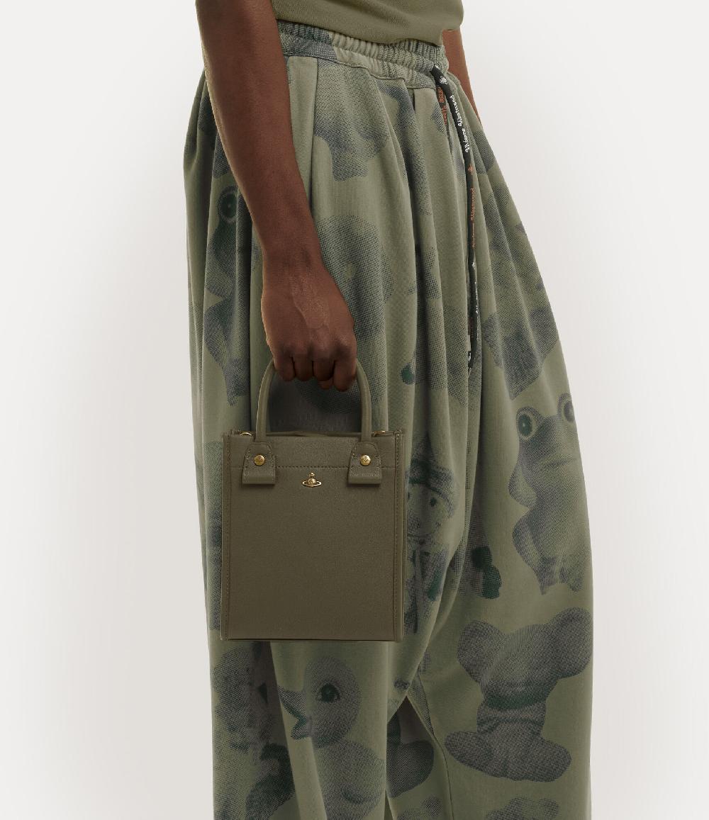 Andreas Kronthaler For Vivienne Westwood Teddy Small Tote GREEN