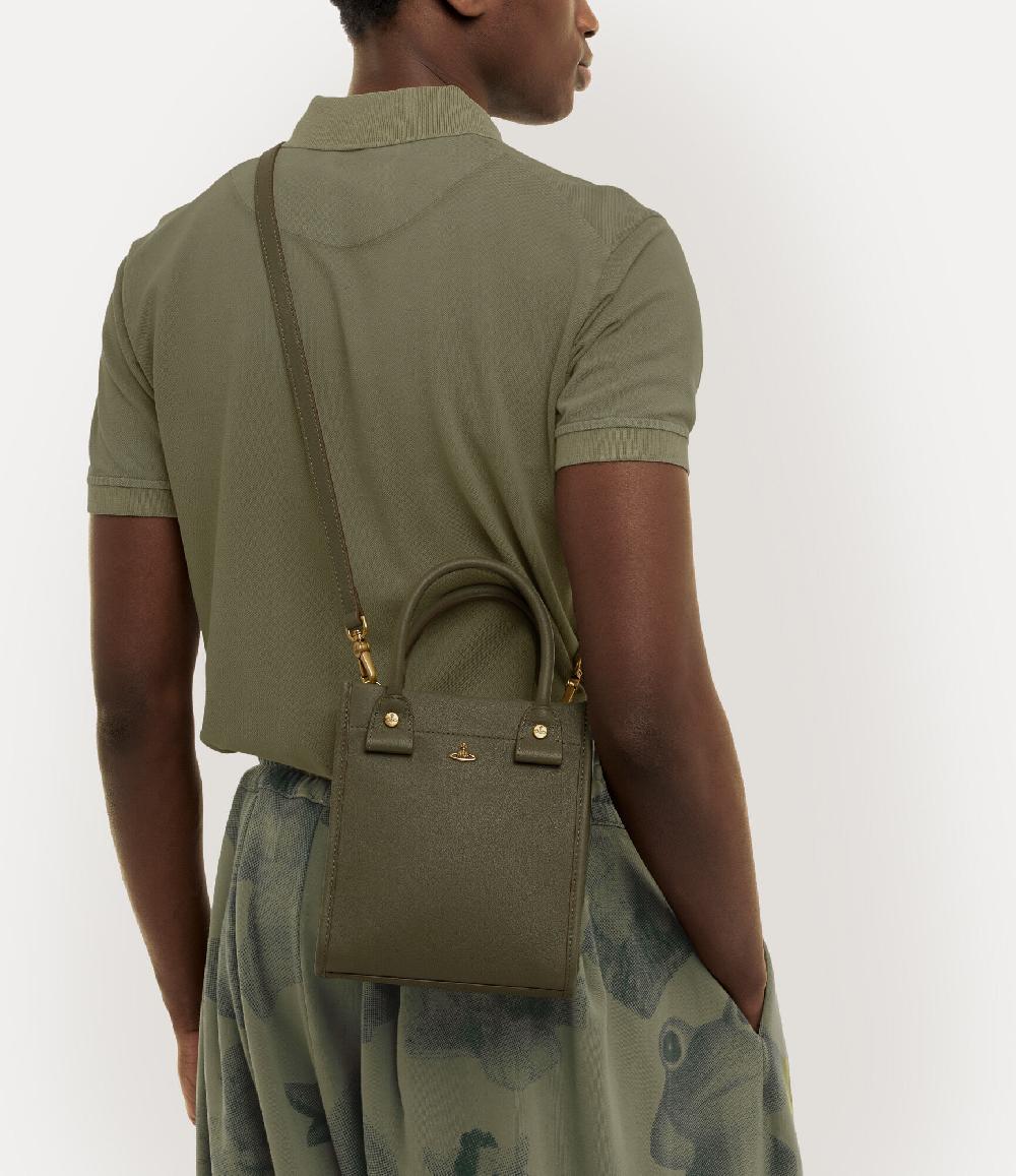 Andreas Kronthaler For Vivienne Westwood Teddy Small Tote GREEN