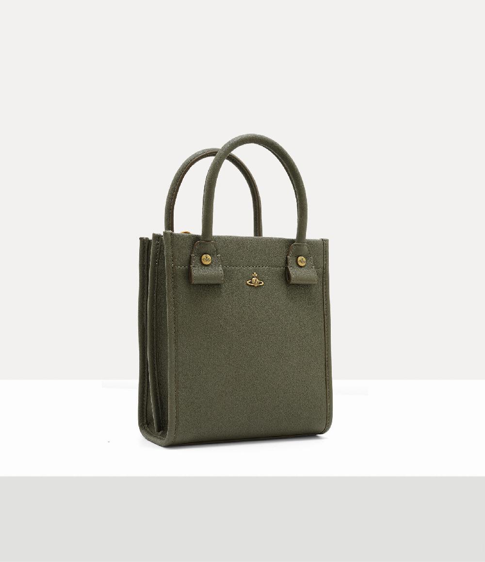 Andreas Kronthaler For Vivienne Westwood Teddy Small Tote GREEN