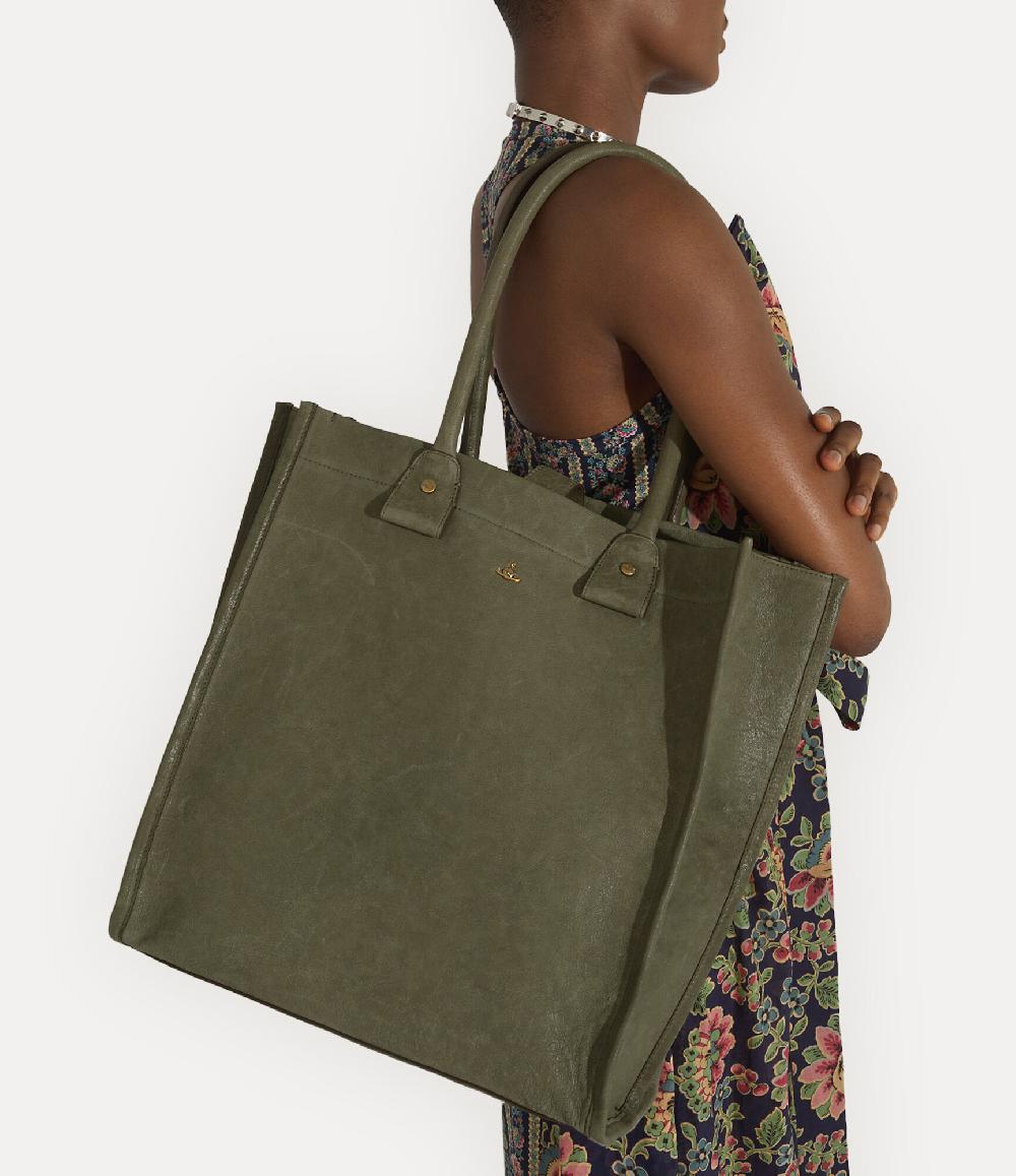 Andreas Kronthaler For Vivienne Westwood Teddy Tote GREEN