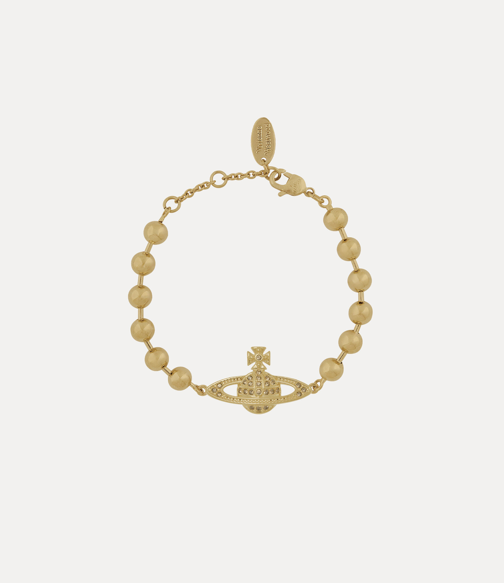 andreas kronthaler for vivienne westwood Thames Mini Bas Relief Bracelet GOLD / LIGHT COLORADO TOPAZ Crystal andreas kronthaler for vivienne westwood Thames Mini Bas Relief Bracelet GOLD / LIGHT COLORADO TOPAZ Crystal