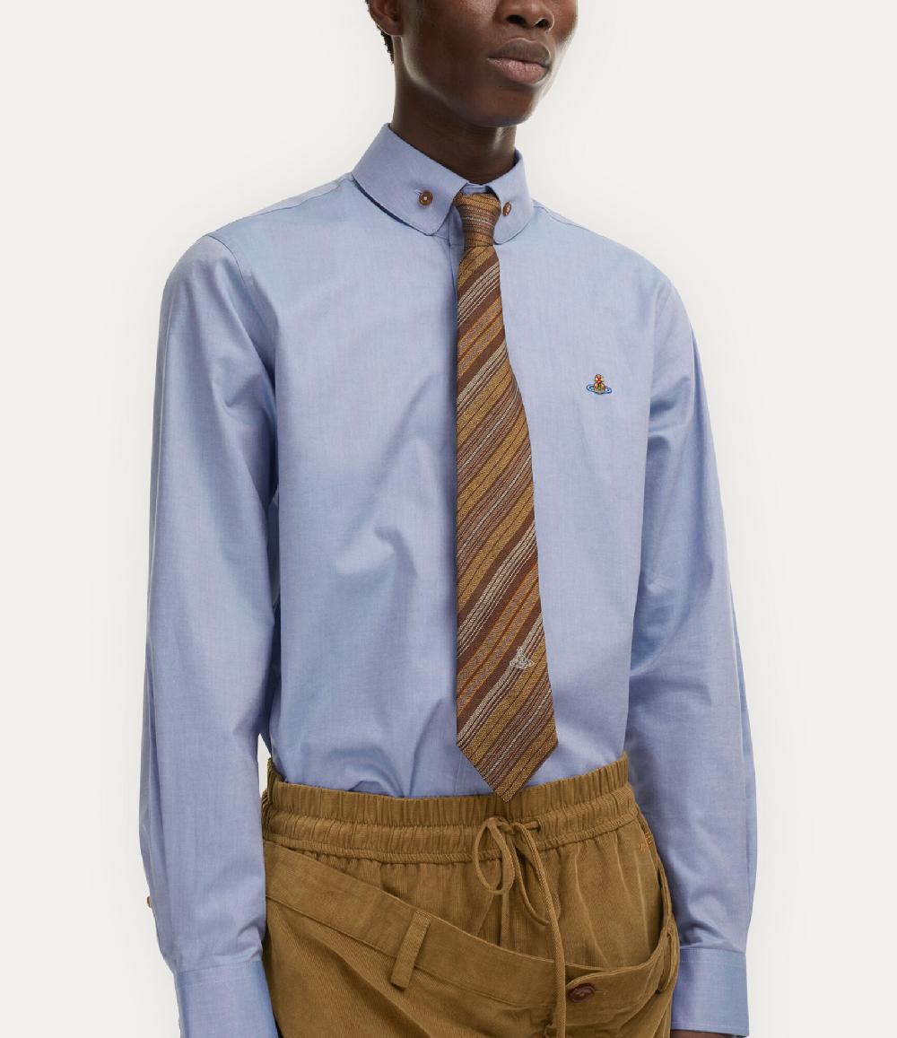 Andreas Kronthaler For Vivienne Westwood Two Button Krall Shirt BLUE