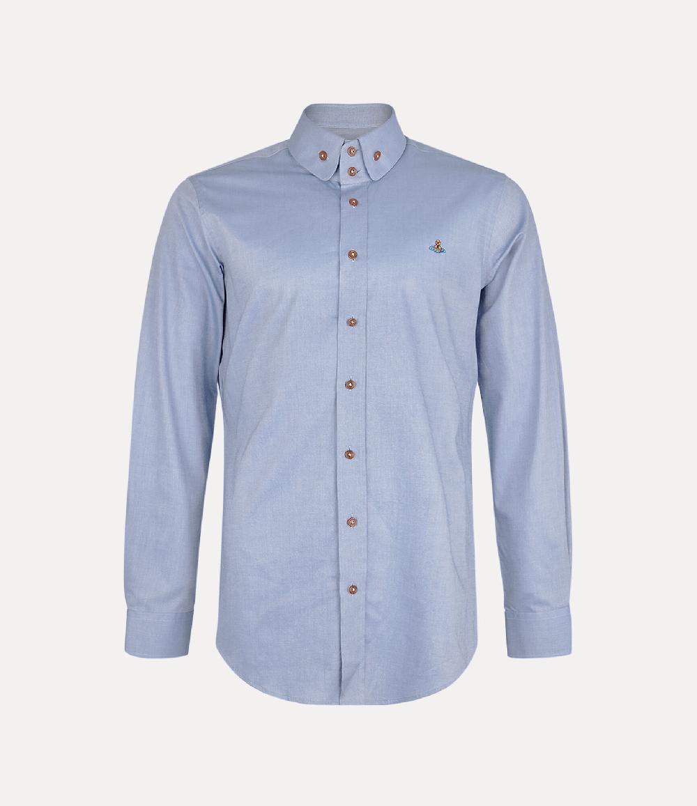 andreas kronthaler for vivienne westwood Two Button Krall Shirt BLUE