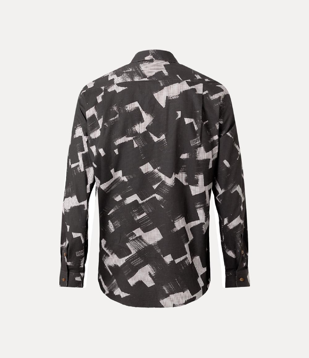 Andreas Kronthaler For Vivienne Westwood Two Button Krall Shirt GINGHAM/CROSSES