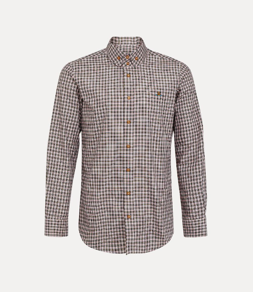 andreas kronthaler for vivienne westwood Two Button Krall Shirt OFF WHITE