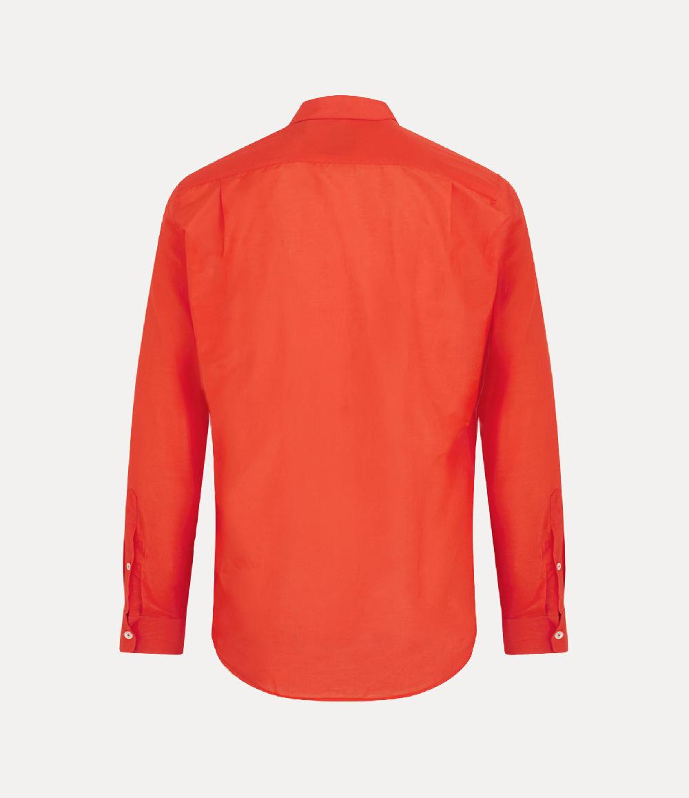 Andreas Kronthaler For Vivienne Westwood Two Button Krall Shirt ORANGE