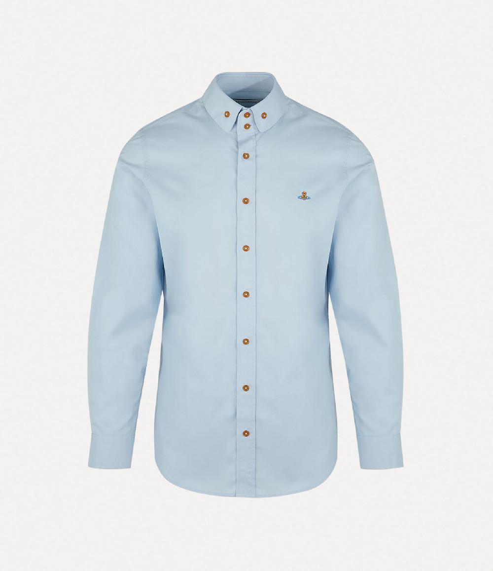 andreas kronthaler for vivienne westwood Two Button Krall Shirt WHITE