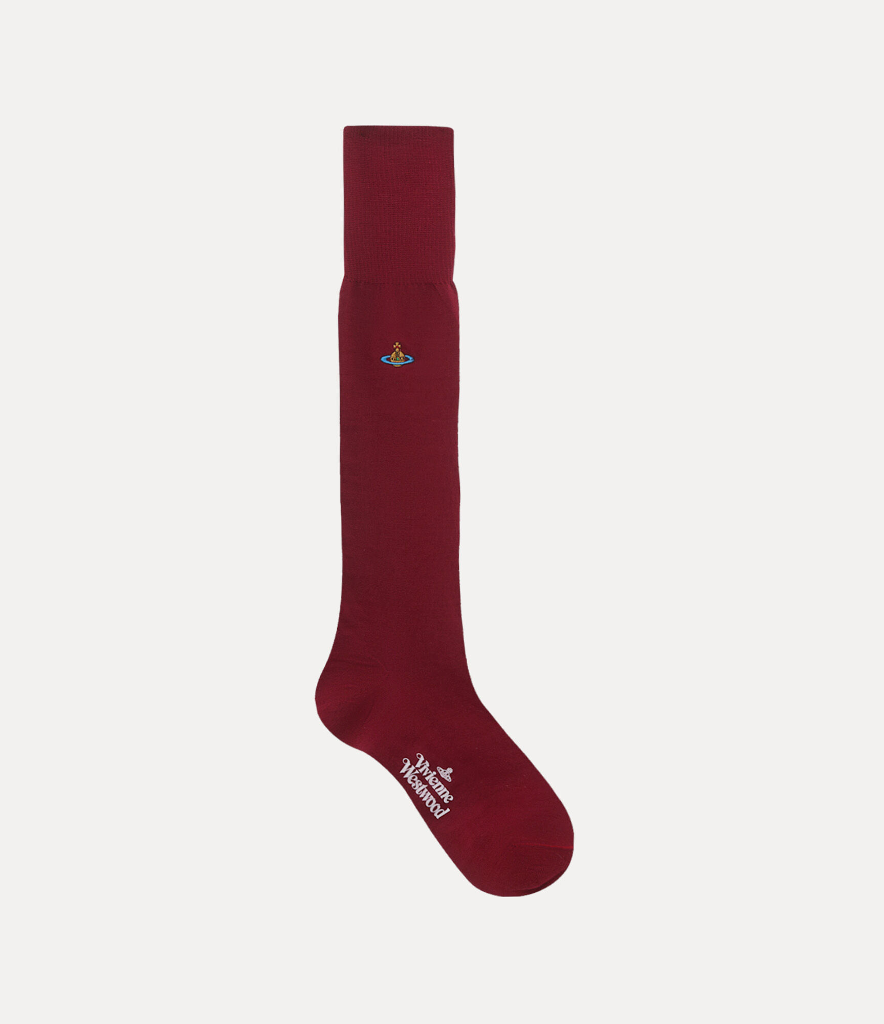 andreas kronthaler for vivienne westwood Uni Colour High Sock RED