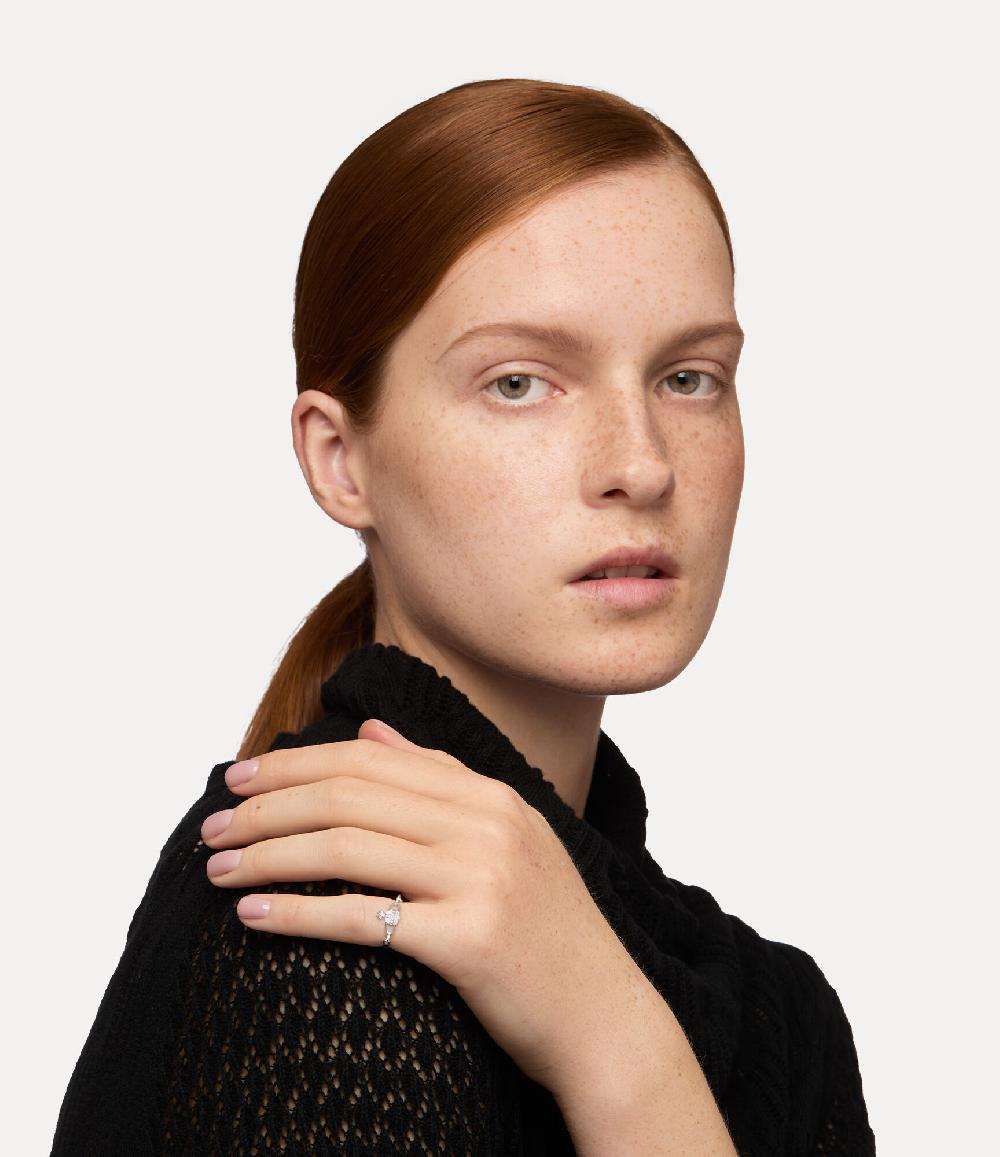 Andreas Kronthaler For Vivienne Westwood Vendome Ring PLATINUM