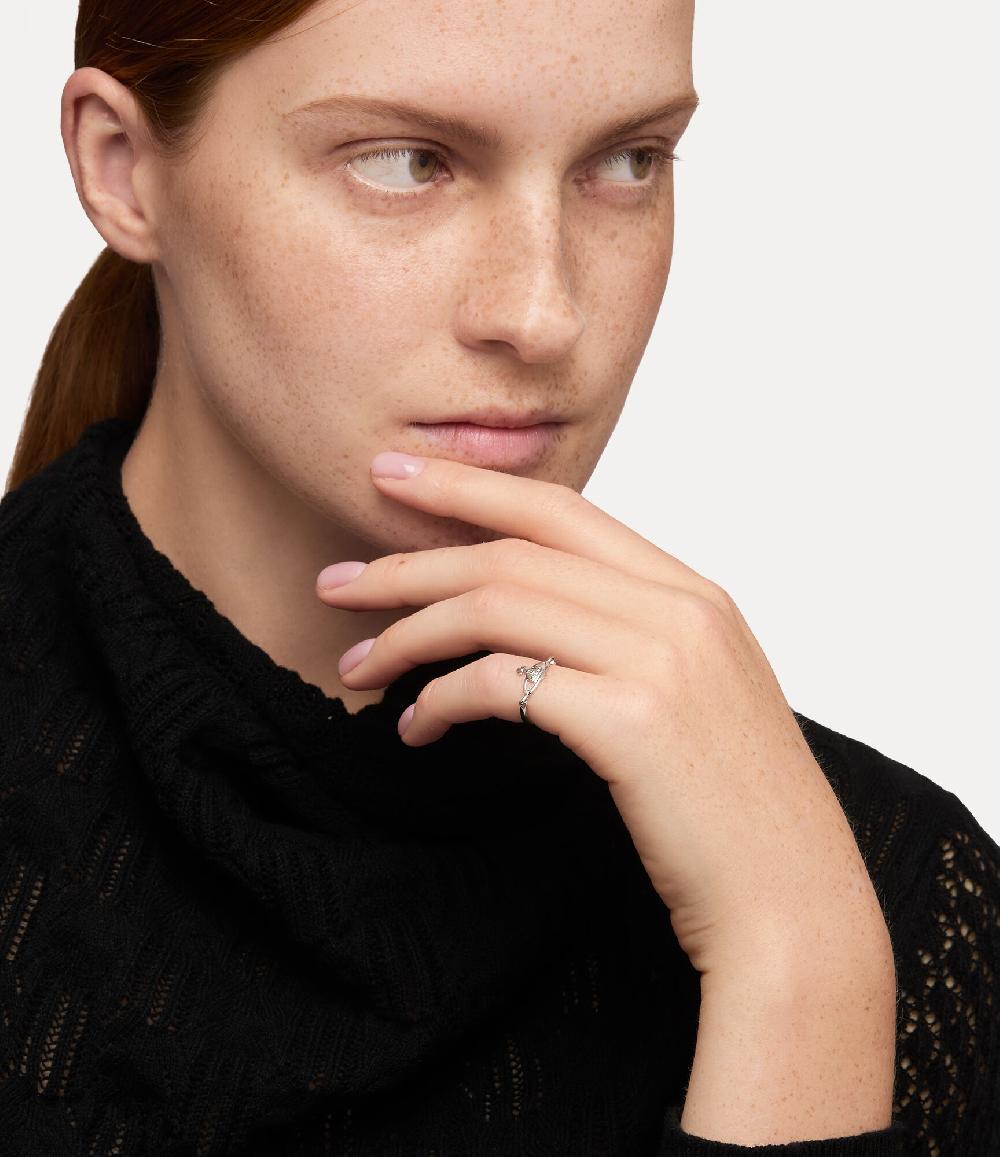 Andreas Kronthaler For Vivienne Westwood Vendome Ring PLATINUM