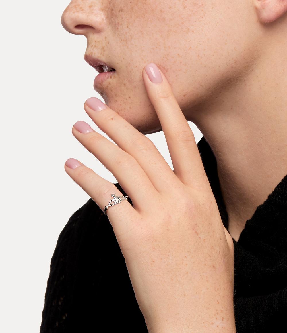 Andreas Kronthaler For Vivienne Westwood Vendome Ring PLATINUM