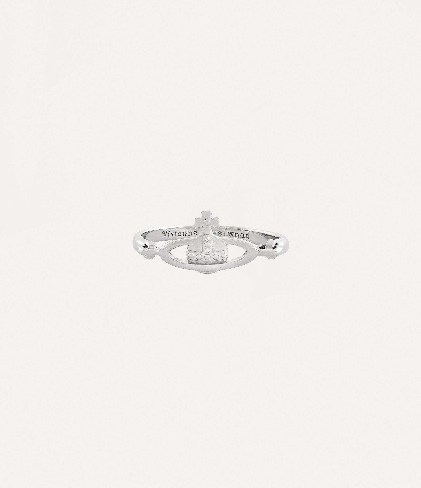 andreas kronthaler for vivienne westwood Vendome Ring PLATINUM
