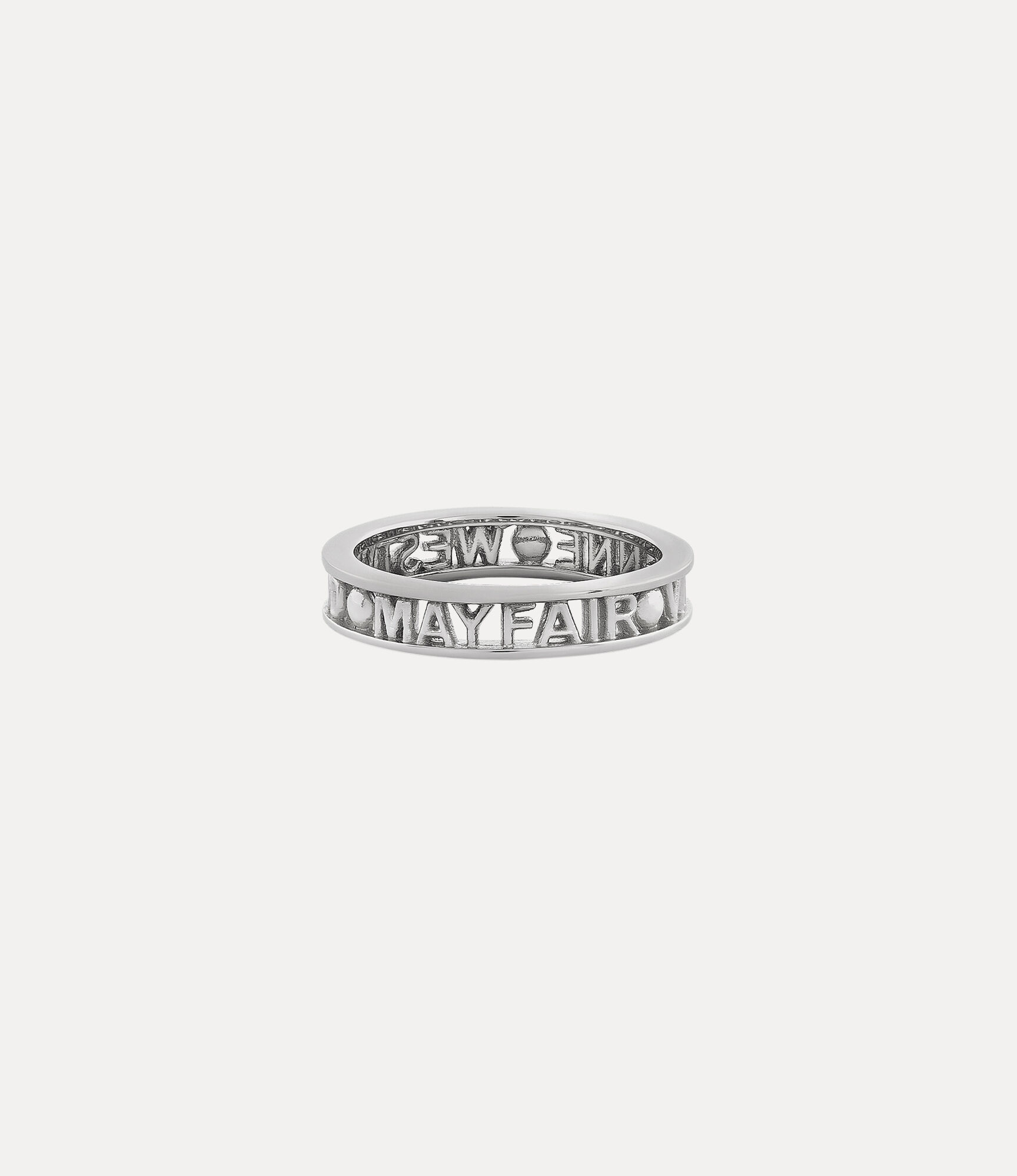 Andreas Kronthaler For Vivienne Westwood Westminster Ring Rhodium (925)