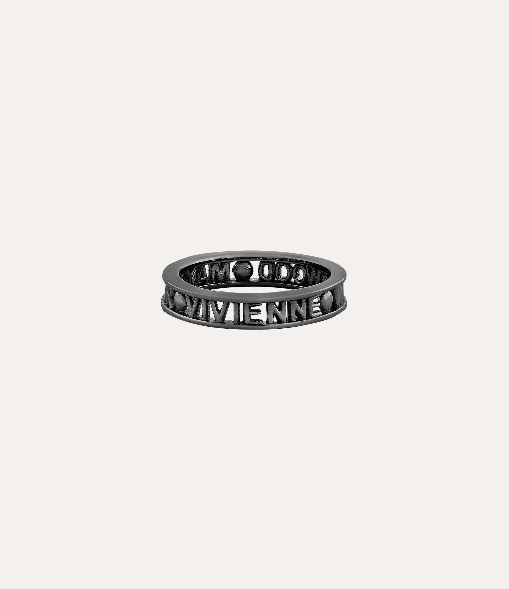 andreas kronthaler for vivienne westwood Westminster Ring RUTHENIUM (925)