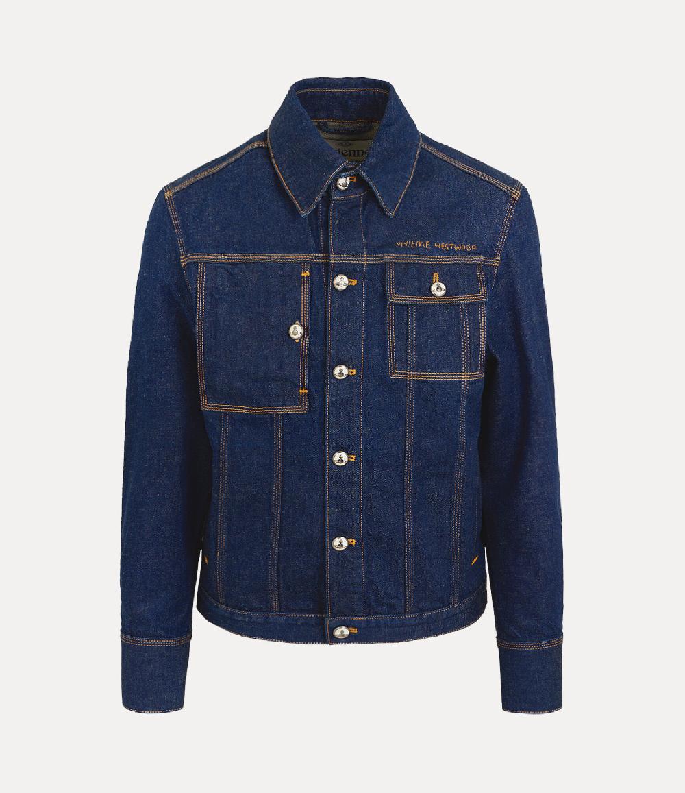 andreas kronthaler for vivienne westwood Worker Jacket INDIGO