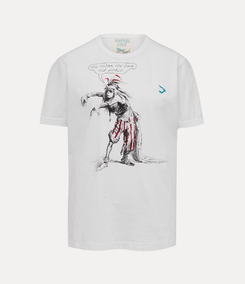 andreas kronthaler for vivienne westwood Worlds End Classic T-shirt WHITE