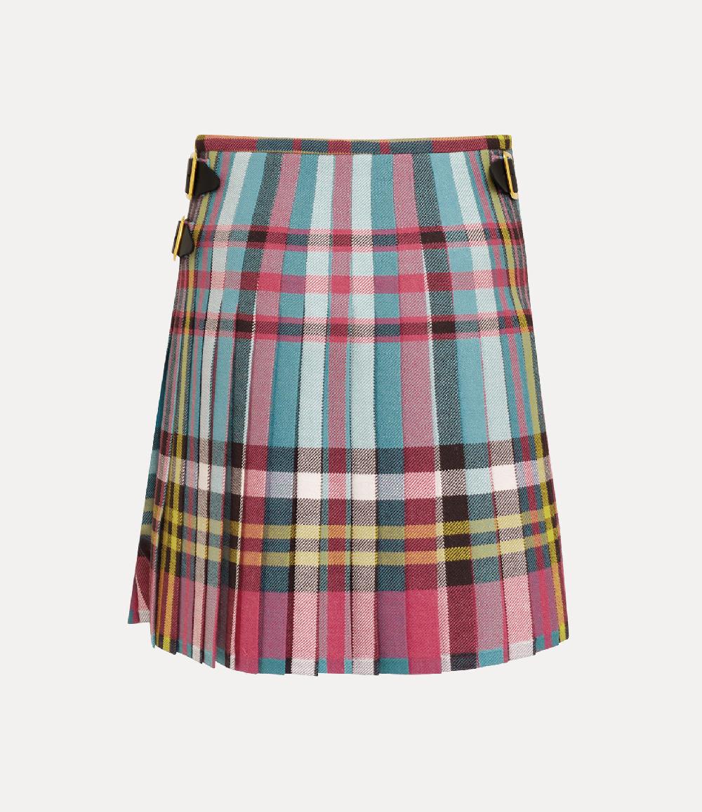 Andreas Kronthaler For Vivienne Westwood Worlds End Medium Kilt GIANT MAC ANDY BLUE