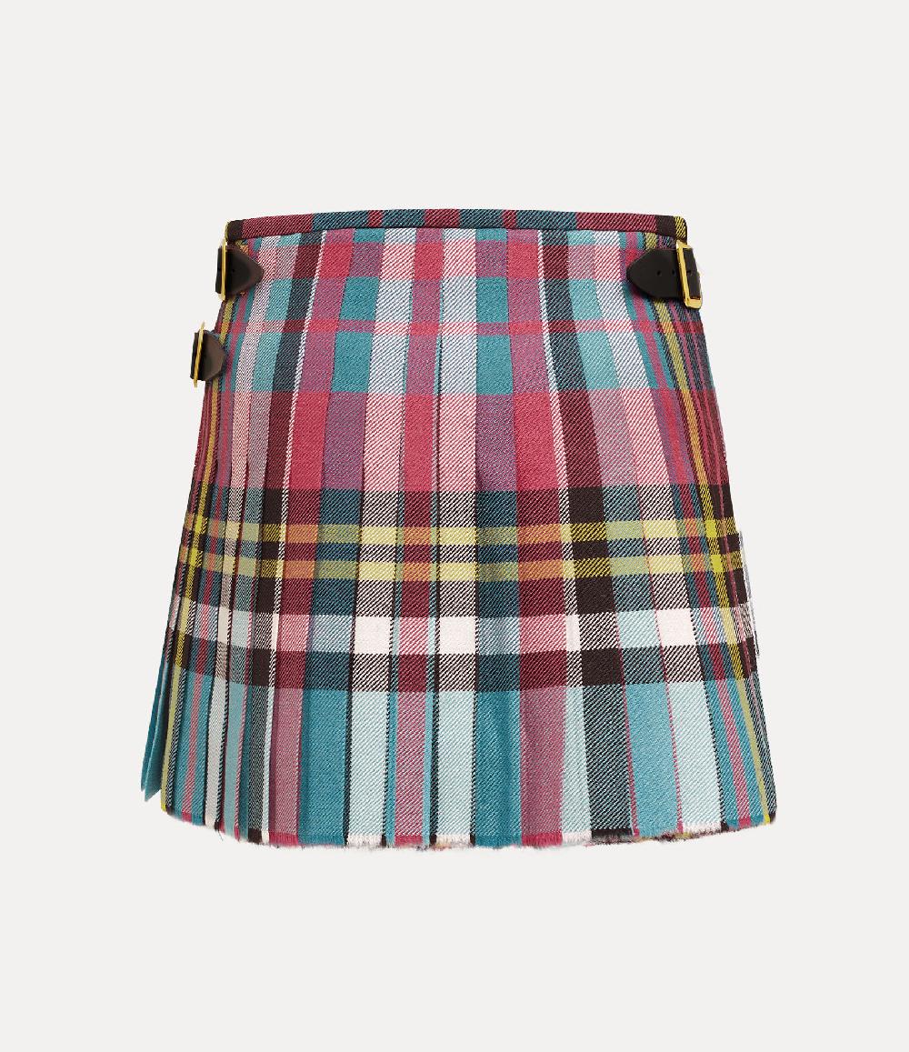 Andreas Kronthaler For Vivienne Westwood Worlds End Mini Kilt GIANT MAC ANDY BLUE