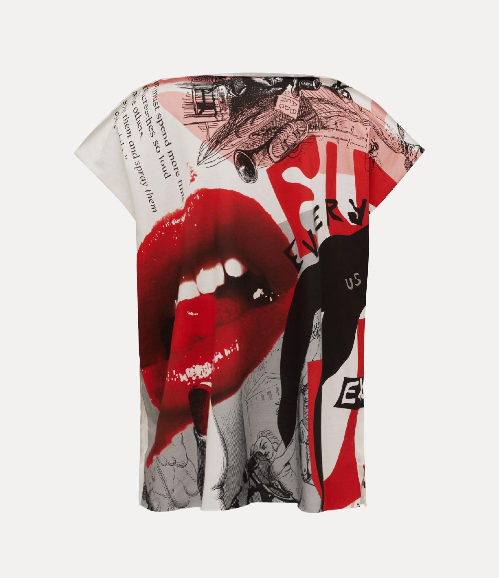 Andreas Kronthaler For Vivienne Westwood Worlds End Square T-shirt COMPOSITE