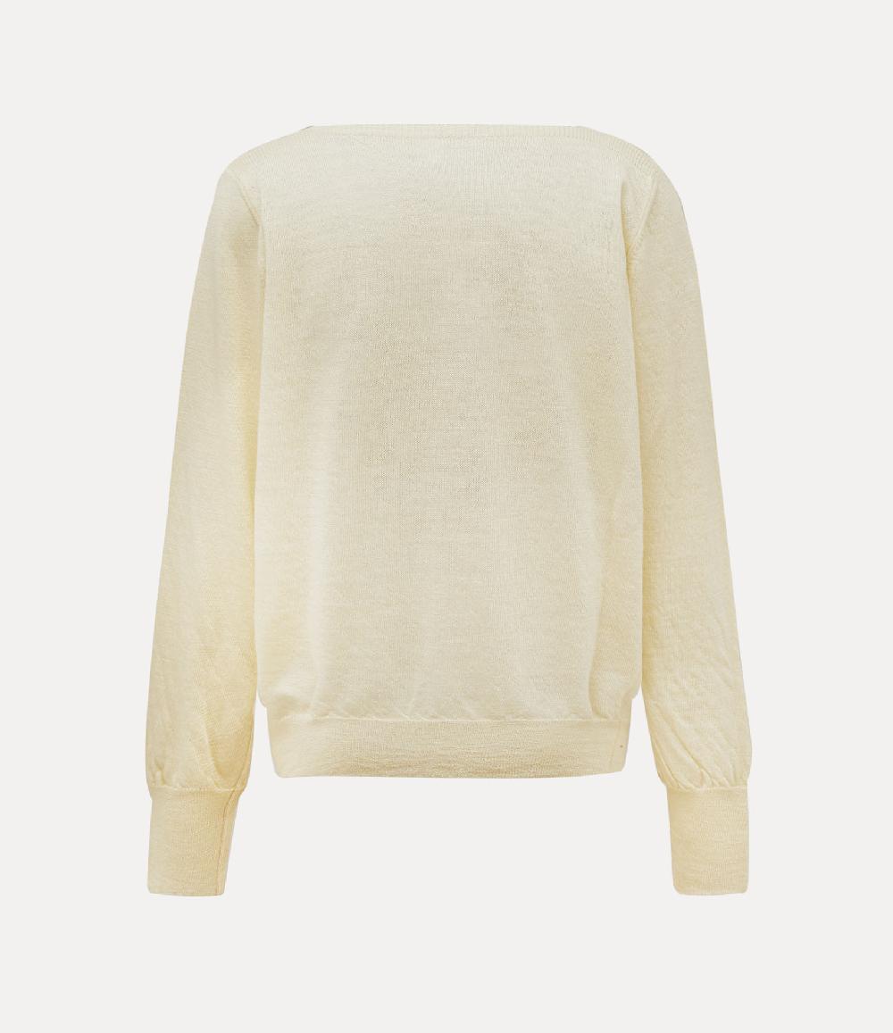 Andreas Kronthaler For Vivienne Westwood Worlds End Vivienne Jumper SAND