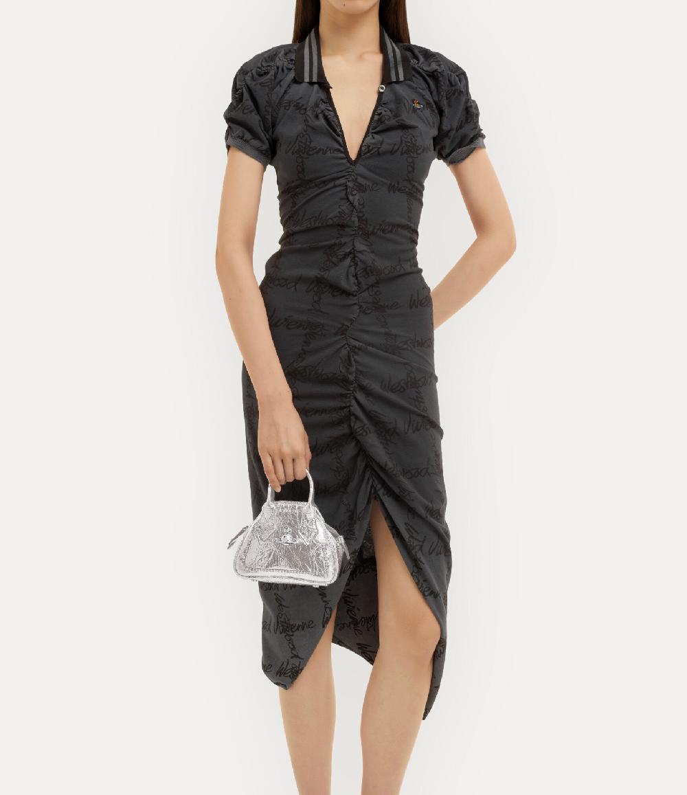 Andreas Kronthaler For Vivienne Westwood Yasmine Mini Bag SILVER DIAMANTE TRIM