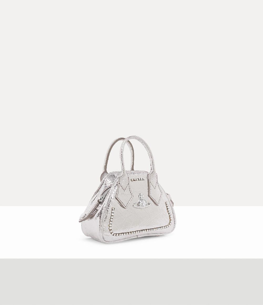 Andreas Kronthaler For Vivienne Westwood Yasmine Mini Bag SILVER DIAMANTE TRIM