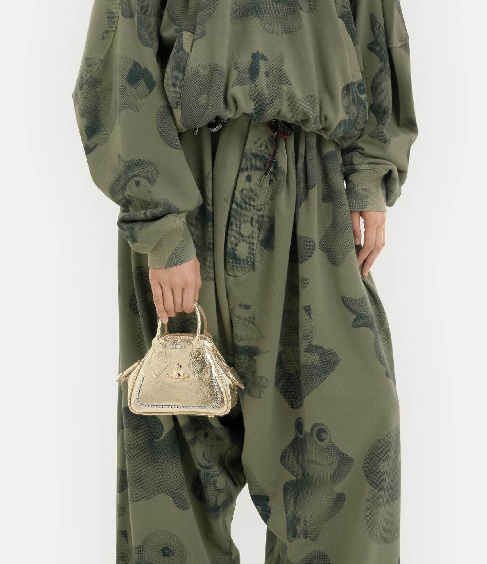 Andreas Kronthaler For Vivienne Westwood Yasmine Mini Bag SILVER DIAMANTE TRIM