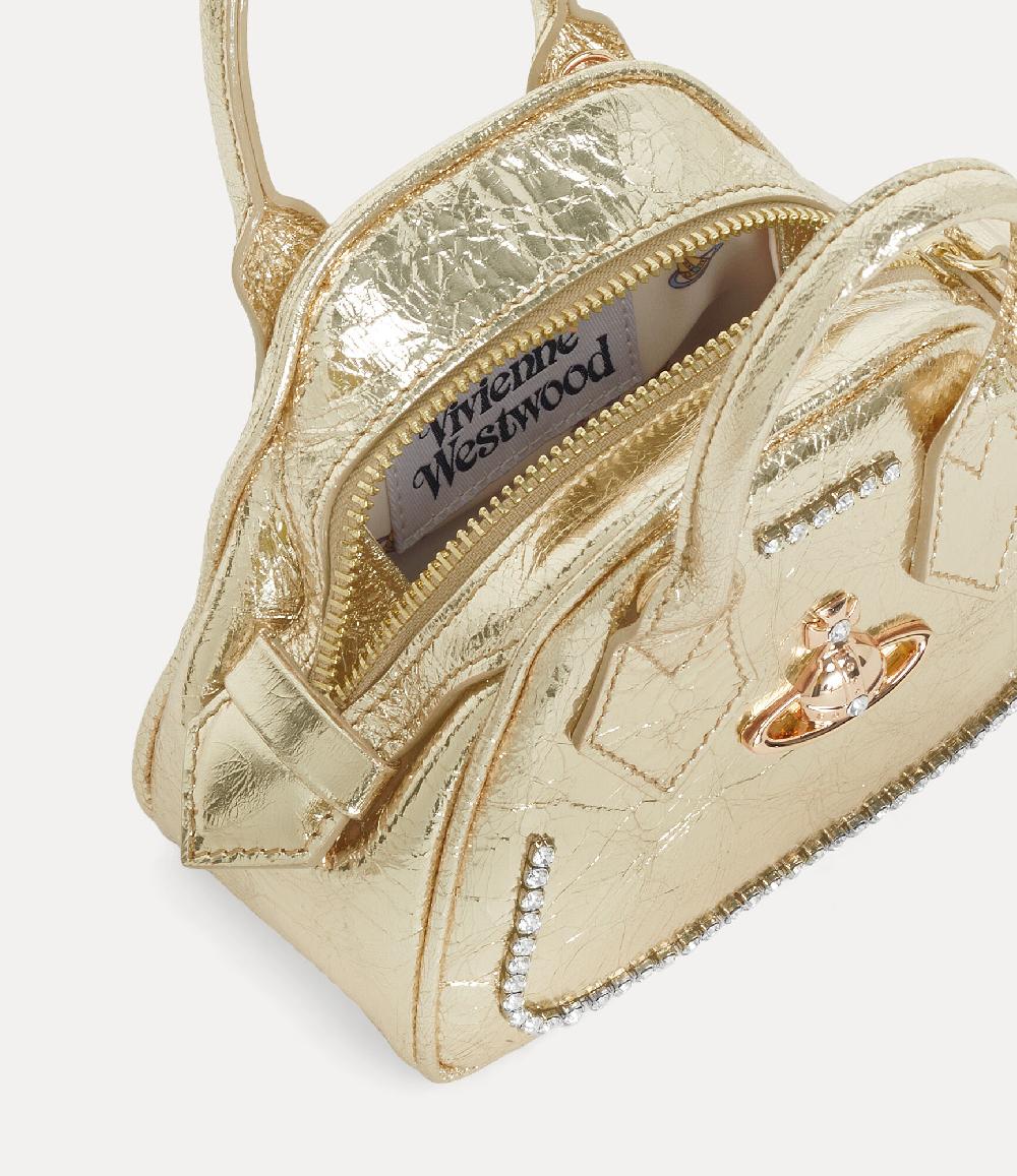 Andreas Kronthaler For Vivienne Westwood Yasmine Mini Bag SILVER DIAMANTE TRIM