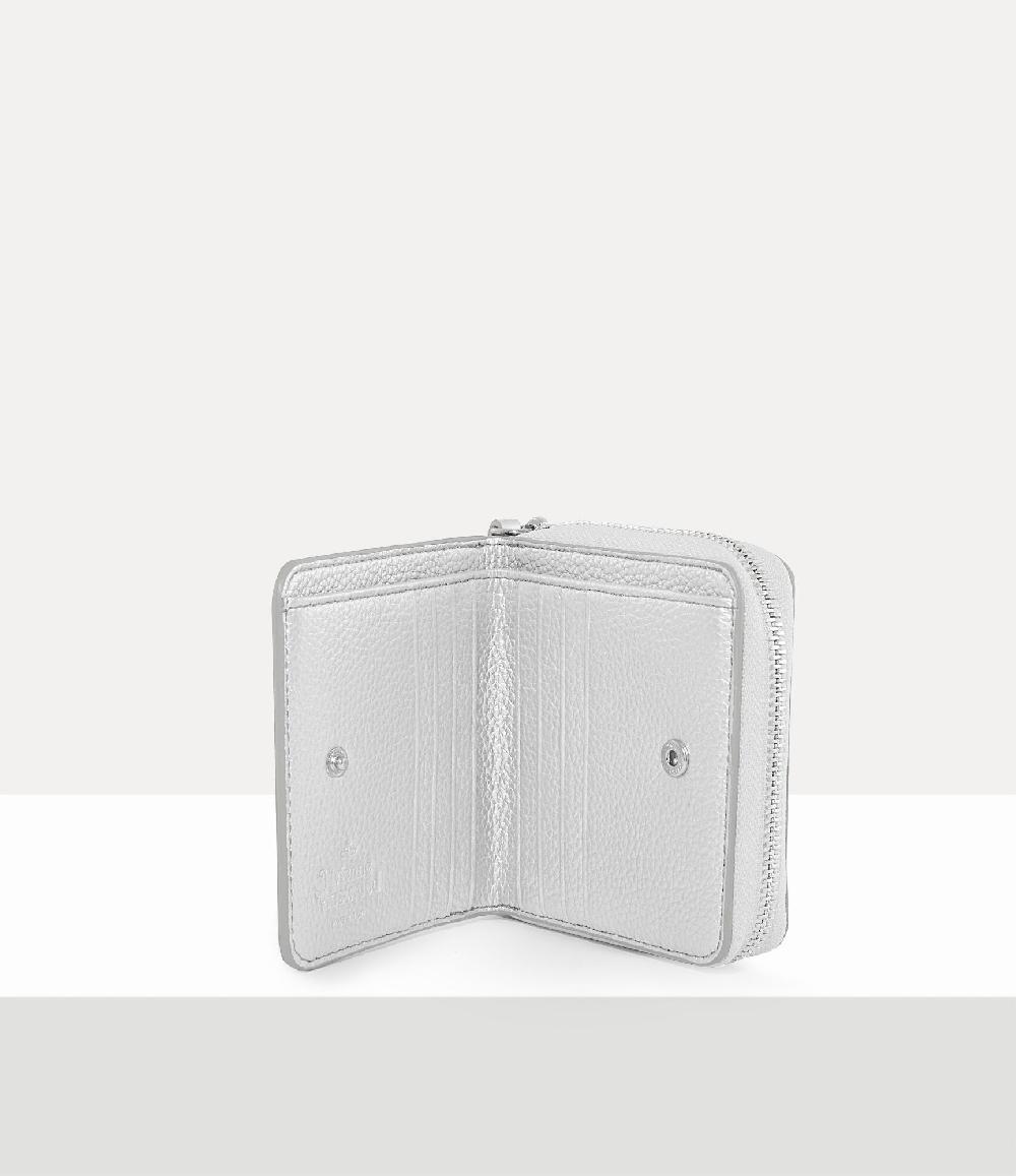 Andreas Kronthaler For Vivienne Westwood Zip Medium Wallet SILVER