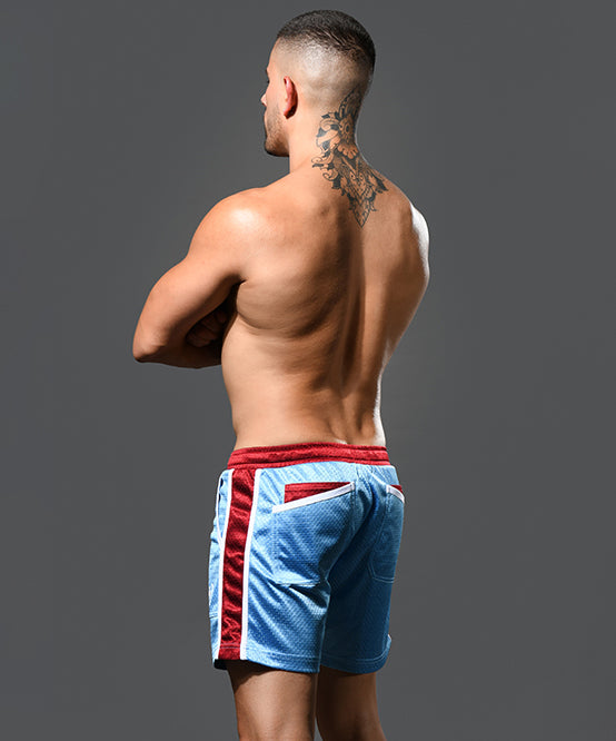 Andrew Christian Action Mesh Gym Shorts