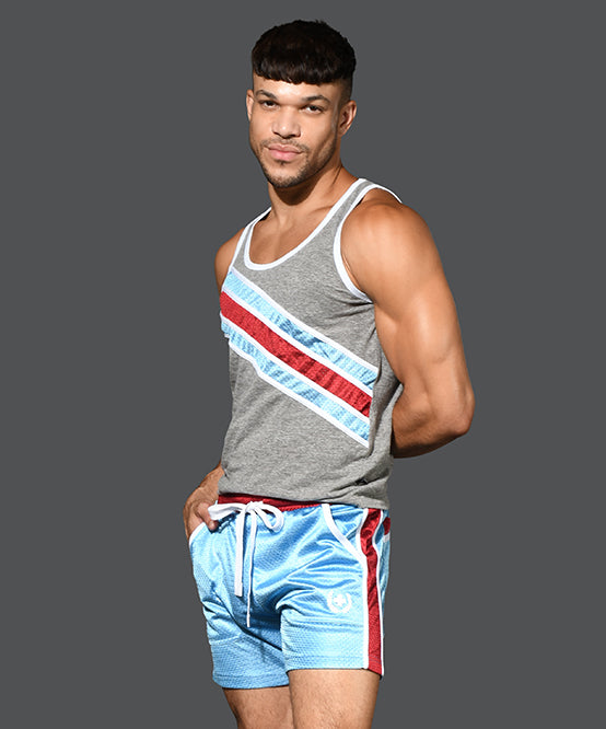 Andrew Christian Action Mesh Gym Shorts