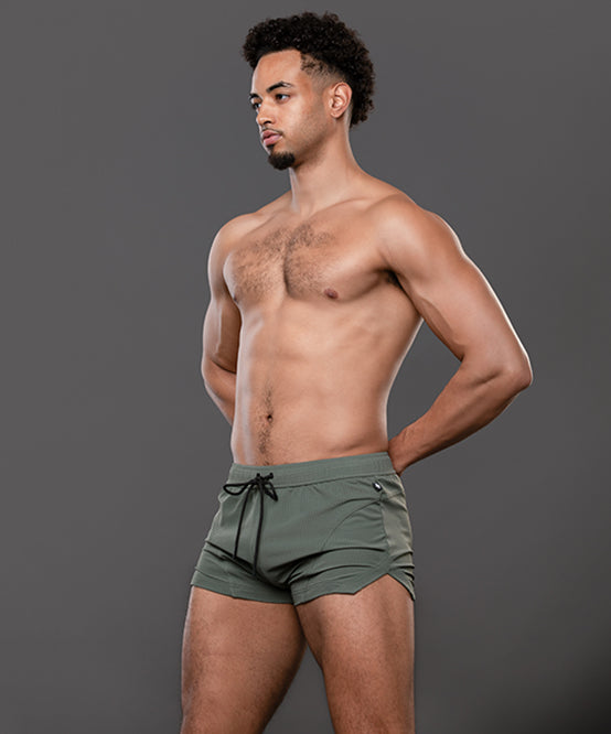 Andrew Christian Breeze Mesh Gym Shorts (3" Inseam)