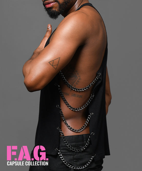 andrew christian F.A.G. Capsule Chain Tank