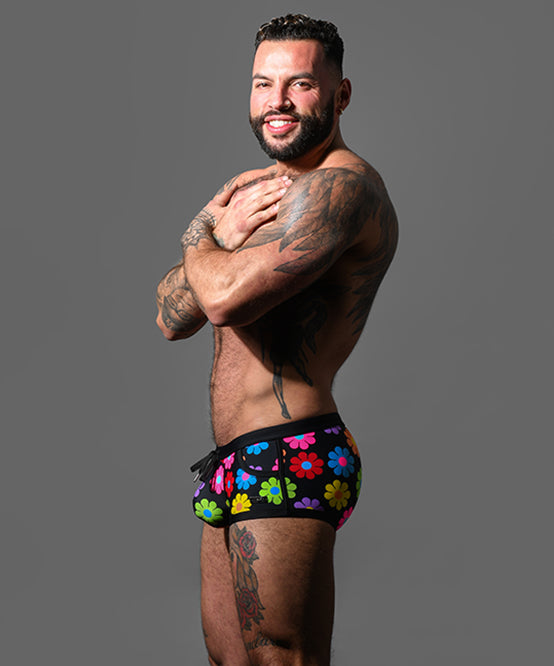 Andrew Christian Flower Power Pocket Trunk